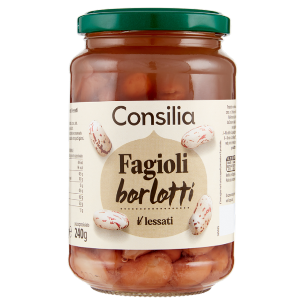 Consilia Fagioli Borlotti lessati 360 g