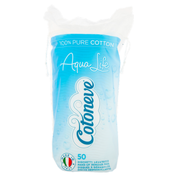 Cotoneve Aqua Life Dischetti Levatrucco 50 pz