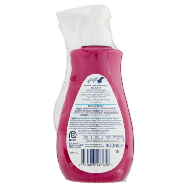 Veet Crema Depilatoria Pelli Sensibili, per Gambe, Braccia, Ascelle e Zona Bikini, 400 ml