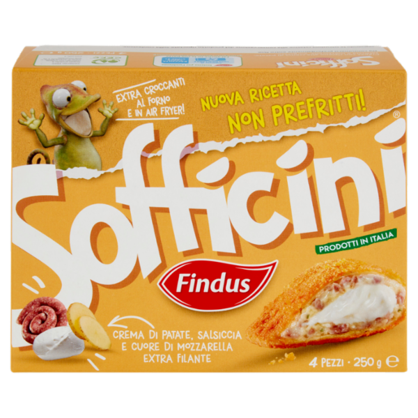 Sofficini Findus 4 Sofficini Patate e Salsiccia più Mozzarella 250 g