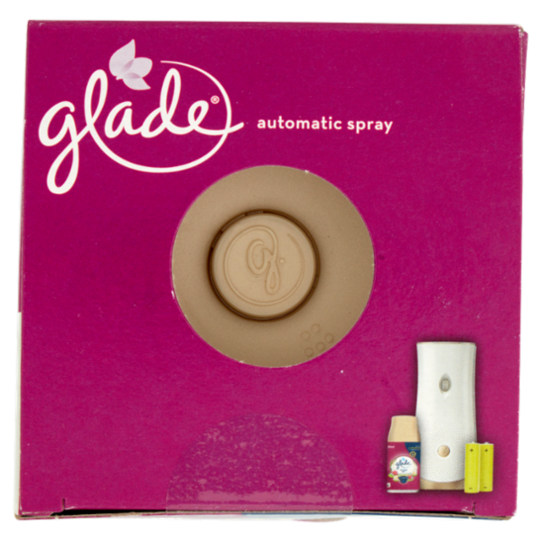 Glade Automatic Spray Base con Ricarica, Profumatore per ambienti, Fragranza Relaxing Zen 269ml