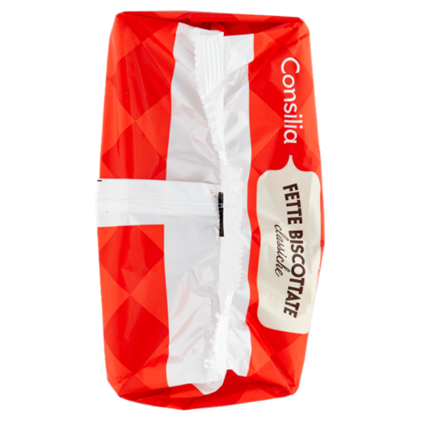 Consilia Fette Biscottate Classiche in Confezioni Salvafreschezza 9x4 fette 320 g