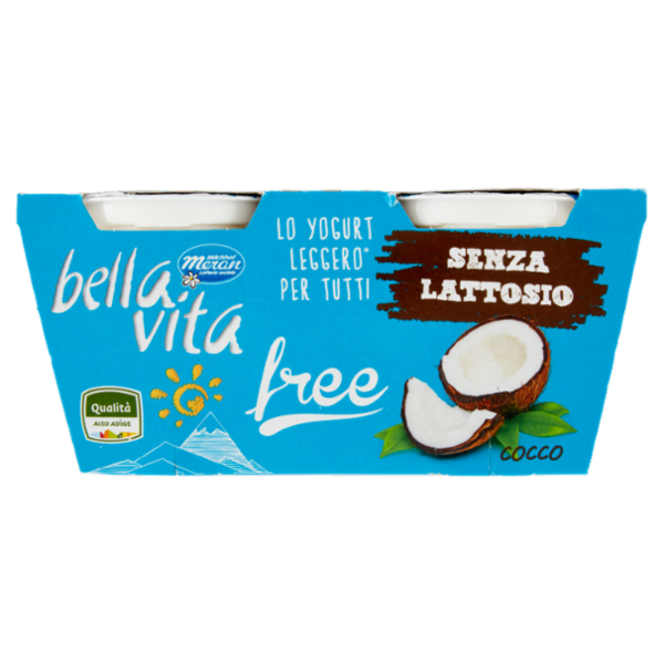 bella vita free Senza Lattosio Cocco 2 x 125 g