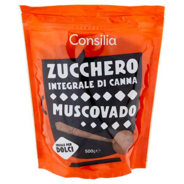 Consilia Zucchero Integrale di Canna Muscovado 500 g