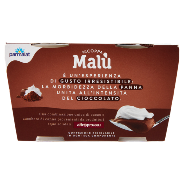 parmalat Malù Coppa classica al cioccolato 2 x 100 g
