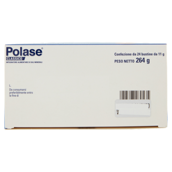 Polase integratore alimentare potassio, magnesio e sali minerali gusto arancia 24 bustine 264 g
