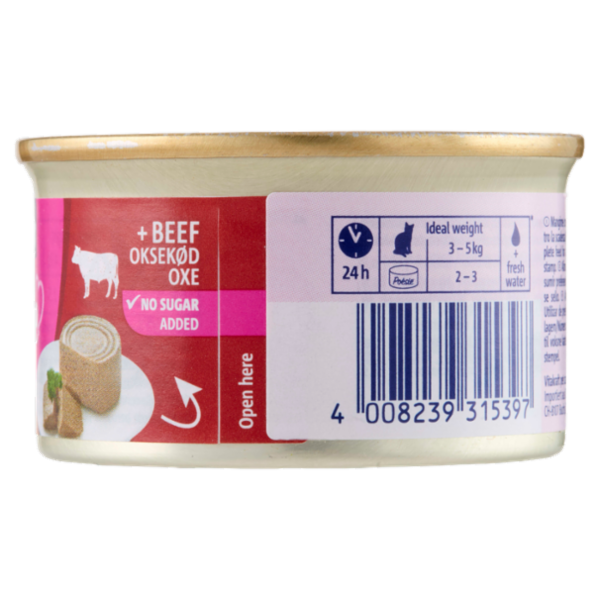Vitakraft Poésie Mousse + manzo 85 g