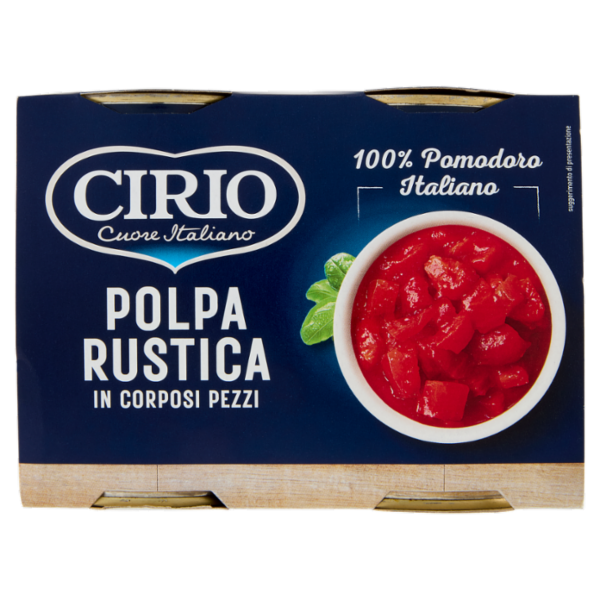Cirio la Polpa Rustica 2 x 400 g