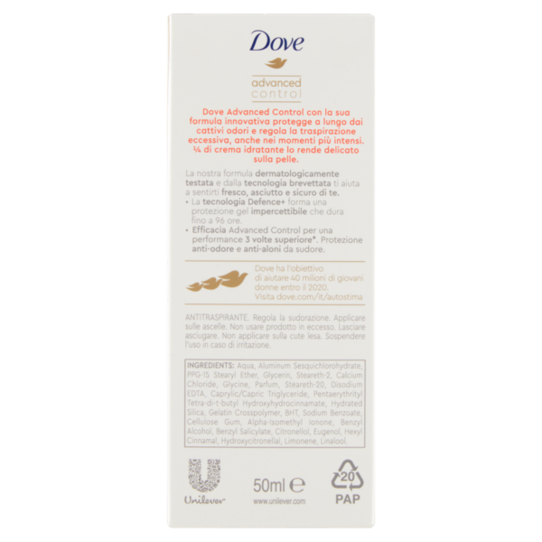 Dove advanced control floral 50 ml