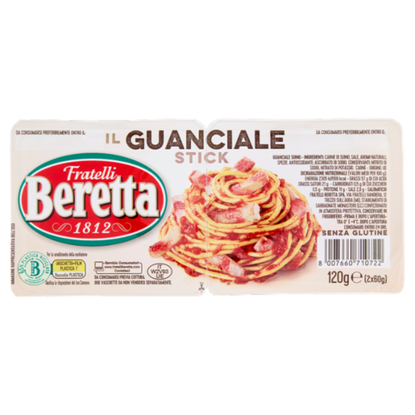 Fratelli Beretta il Guanciale Stick 2 x 60 g