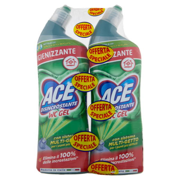 Ace WC Gel Disincrostante 2 x 700 ml