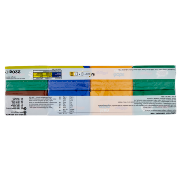 Kellogg's Coco pops Chocos - Frosties - miel pops - Coco pops Chocos - 8 Variety Packs 220 g