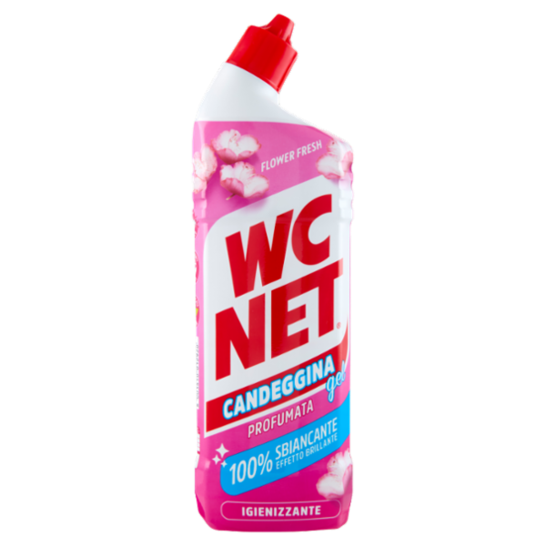Wc Net - Candeggina profumata gel, flower fresh, 700 ml