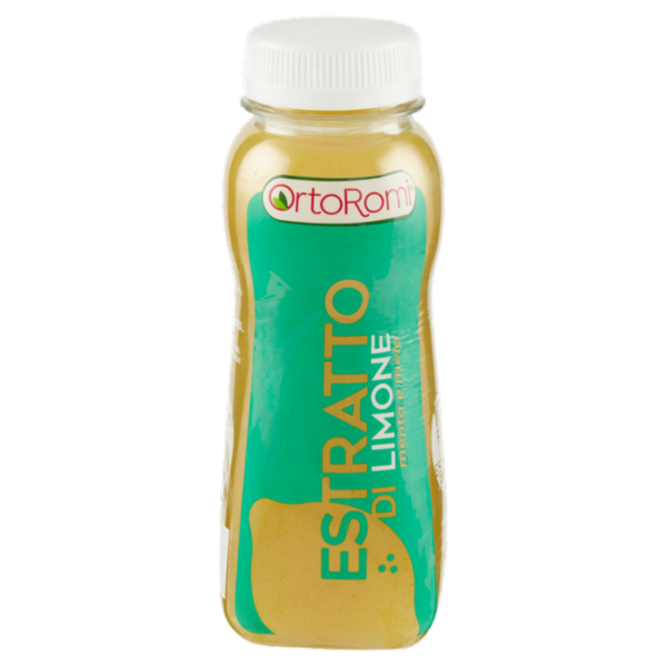 OrtoRomi Estratto di Limone menta e mela 250 ml