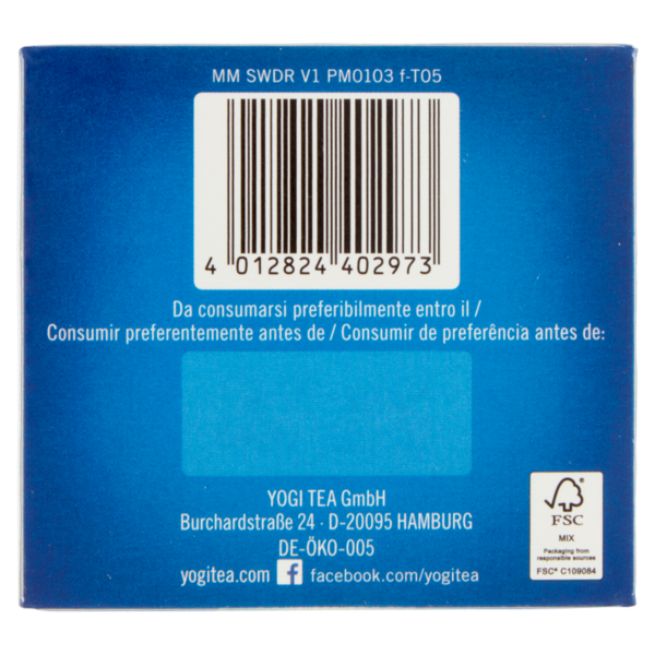 Yogi Biologico Abbraccio della Sera 12 x 1,8 g