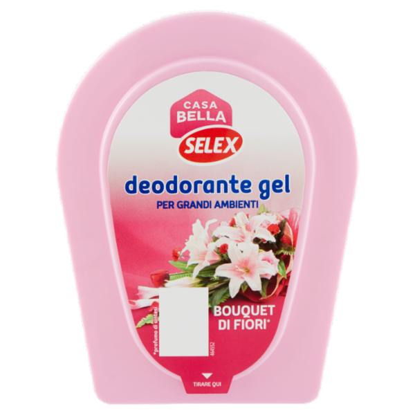Selex Casa Bella Deodorante per Ambienti Gel Bouquet di Fiori 150 g