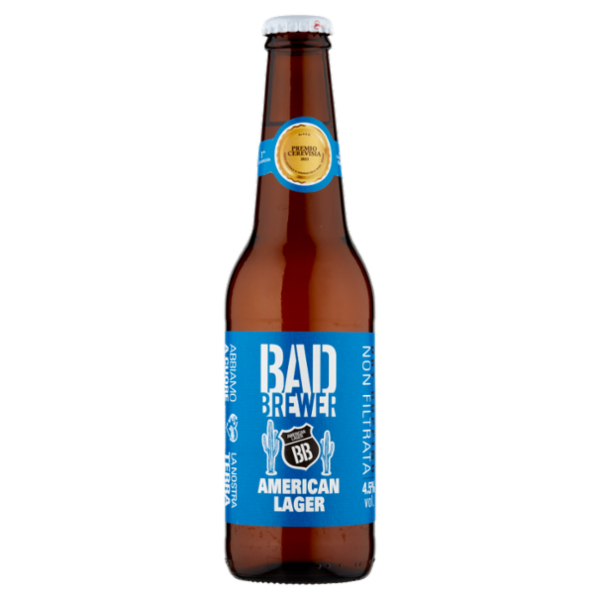Bad Brewer American Lager 33 cl