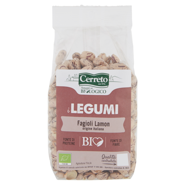 Cerreto i Legumi Fagioli Lamon Bio 300 g