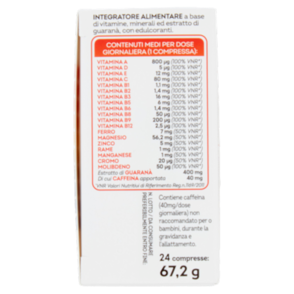 Laboratoires Vitarmonyl Multivitamine Carica Tonico 24 Compresse Effervescenti 67,2 g