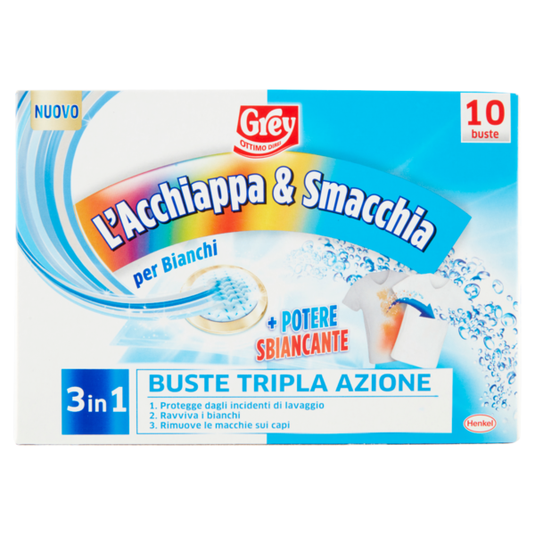 GREY L'Acchiappa&Smacchia per Bianchi 10 buste