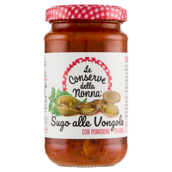 Le Conserve della Nonna Sugo alle vongole 190 g