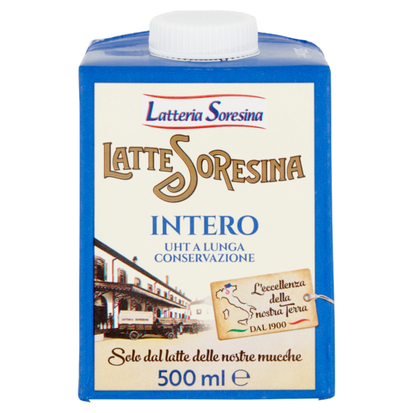 Latteria Soresina Latte Soresina Intero UHT a Lunga Conservazione 500 ml
