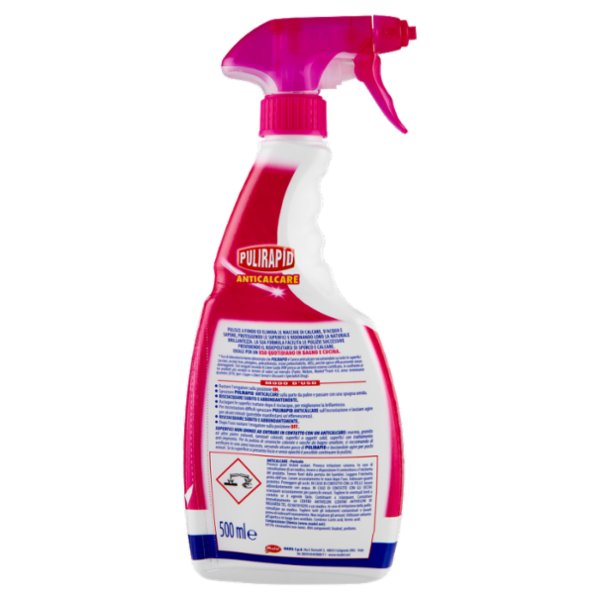 Pulirapid Anticalcare Igienizzante 500 ml