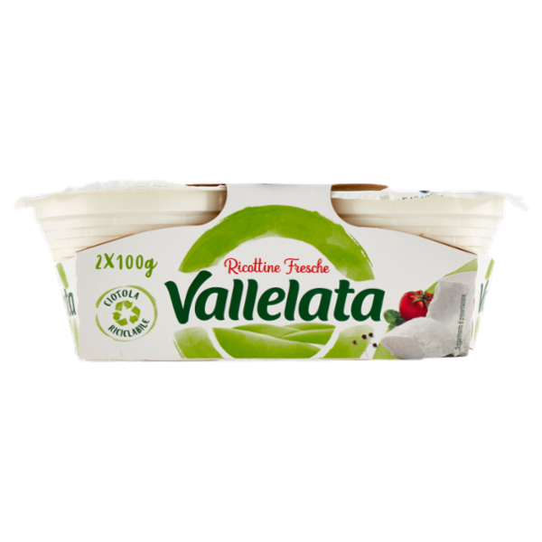 Vallelata Ricottine Fresche 2 x 100 g