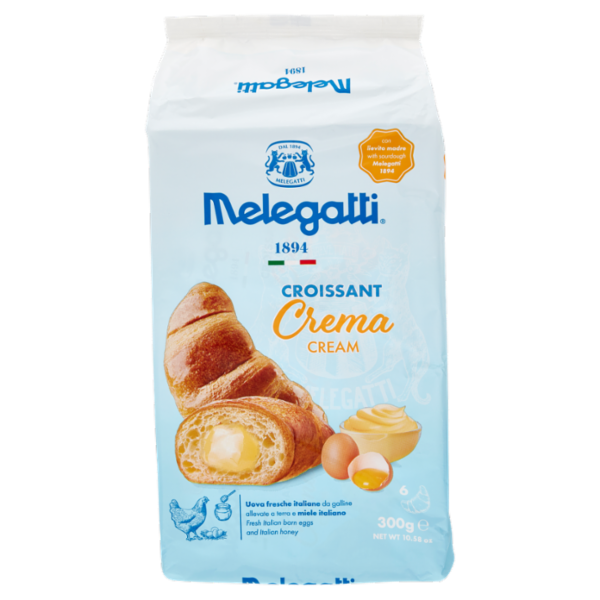 Melegatti 1894 Croissant Crema 6 x 50 g