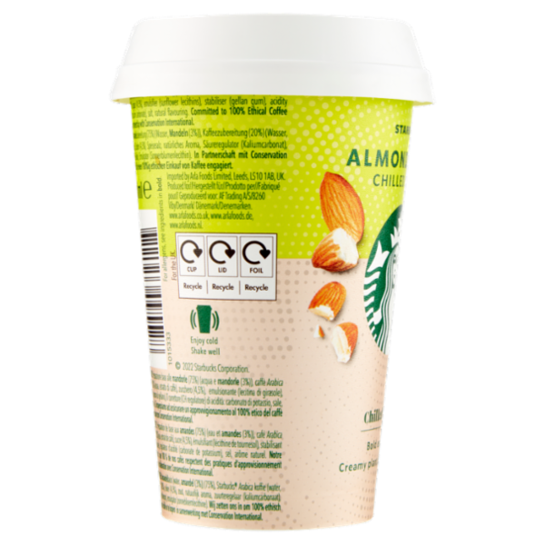 Starbucks Almond Based Chilled Coffee Chilled Coffee 220 ml