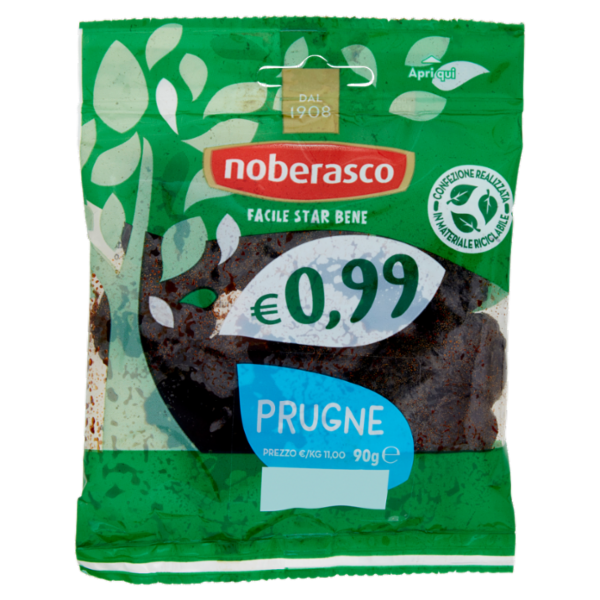 noberasco € 0,99 Prugne 90 g