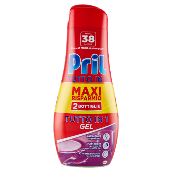 PRIL Tutto in 1 Gel Classico 2x684ml