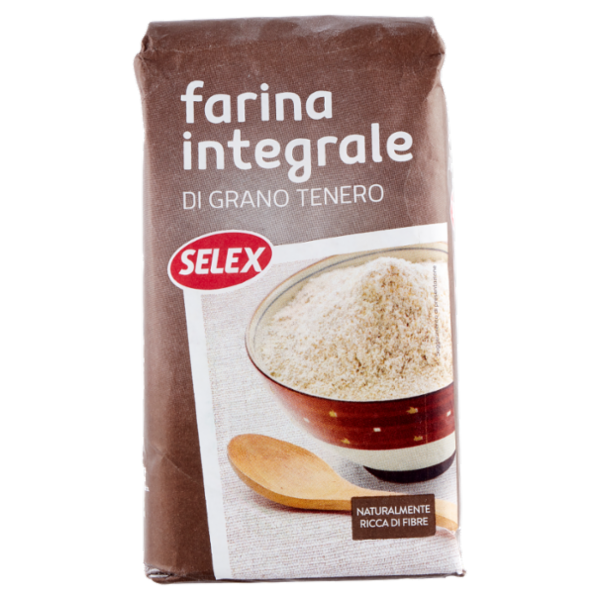 Selex Farina Integrale di Grano Tenero 1 kg