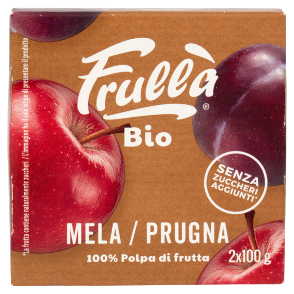 Frullà Bio Mela / Prugna 2 x 100 g