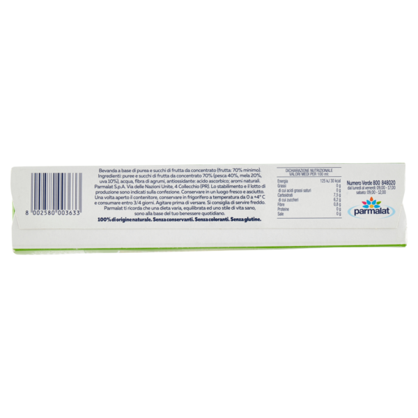 Santàl Dolce di Natura pesca Senza Zuccheri Aggiunti 3 x 200 ml