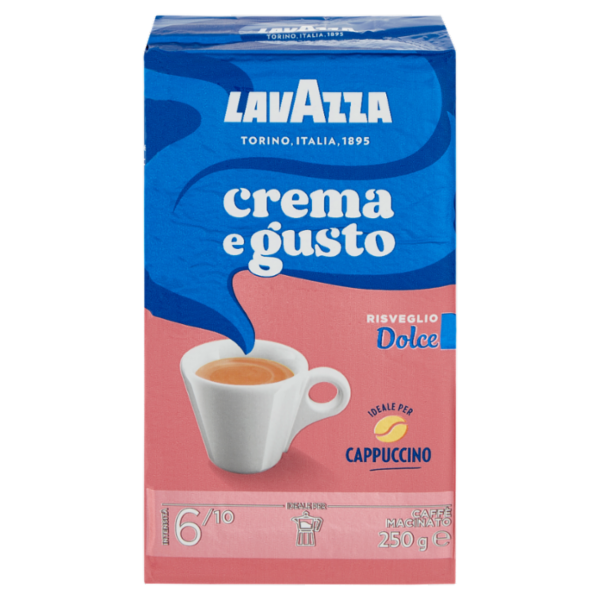 Lavazza crema e gusto Dolce Caffè Macinato 250 g