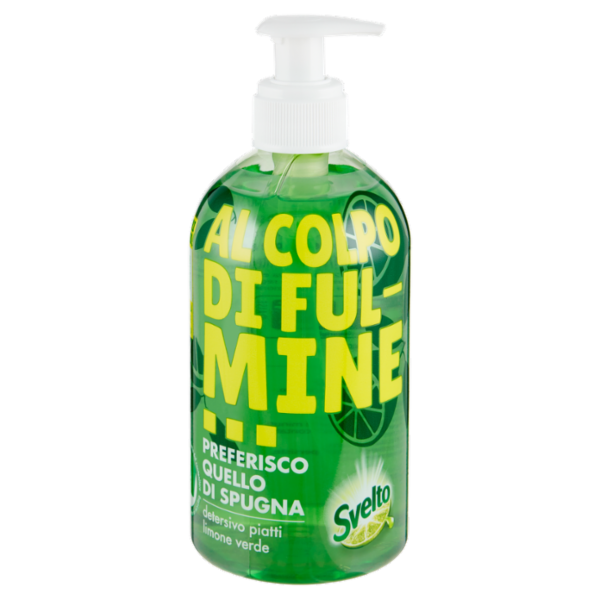 Svelto detersivo piatti limone verde 450 ml