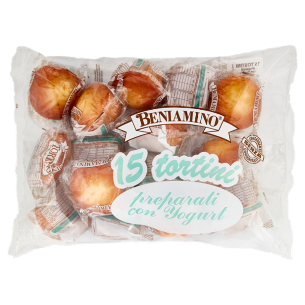 Beniamino tortini preparati con Yogurt 15 x 36 g