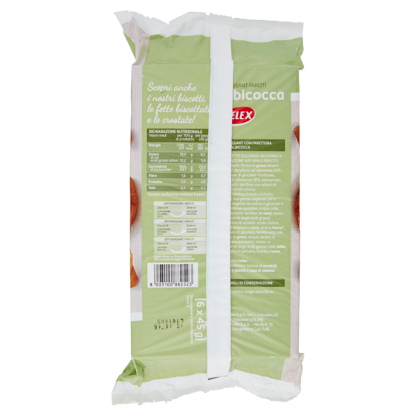 Selex Croissant all'Albicocca 6x45 g