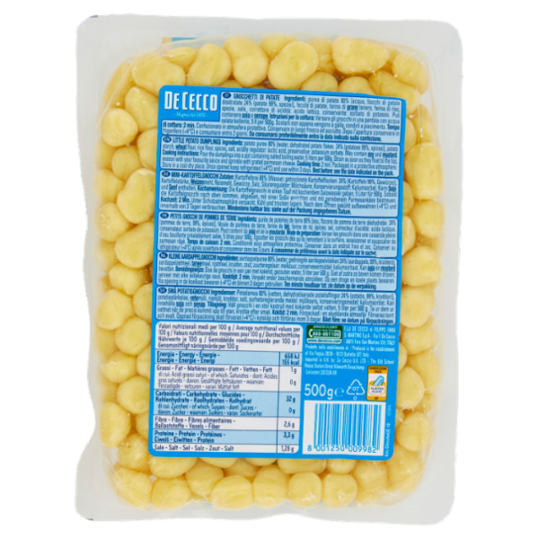 De Cecco Chicche di Patate 500 g