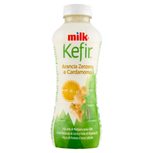 Milk Kefir Arancia Zenzero e Cardamomo 480 g