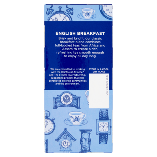 Tetley English Breakfast 25 bustine 50 g