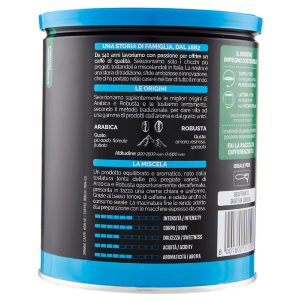 Caffè Vergnano 1882 Decaffeinato Espresso 250 g