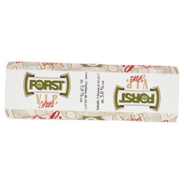 FORST V.I.P. Pils CAN 3 x 0,33 l