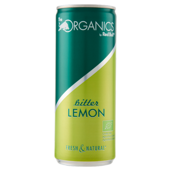 Organics by Red Bull Bitter Lemon - lattina da 250 ml