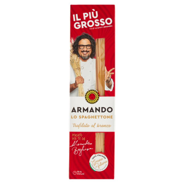 Armando Metodo* zero Residui di Pesticidi e Glifosato lo Spaghettone 500 g