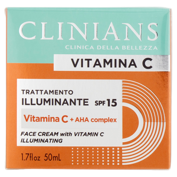 Clinians Vitamina C Trattamento Illuminante SPF15 50 mL