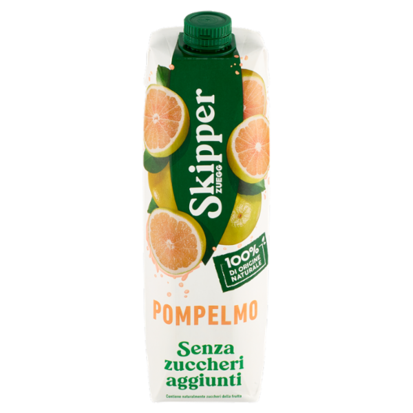 Zuegg Skipper Senza zuccheri aggiunti* Pompelmo 1000 ml