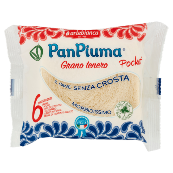 artebianca PanPiuma Grano tenero Pocket 150 g