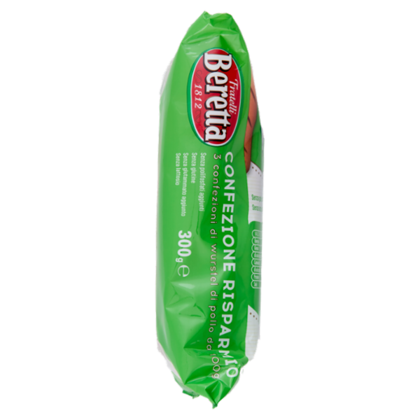 Fratelli Beretta Wurstel di Pollo Italiano 3 x 100 g